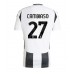 Maillot de foot Juventus Andrea Cambiaso #27 Domicile vêtements 2024-25 Manches Courtes